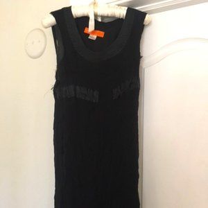 Black Sleeveless Cocktail Dress